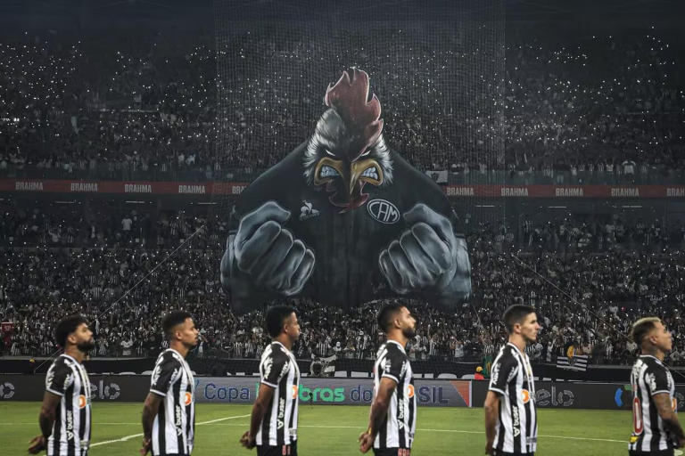 Torcida Do Galo Prepara Maior Mosaico Que O Mineir O J Viu Para Jogo