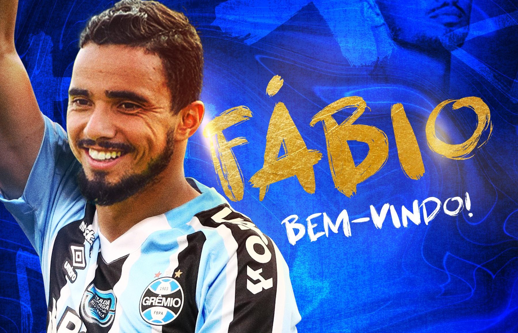 Fábio é anunciado pelo Grêmio.