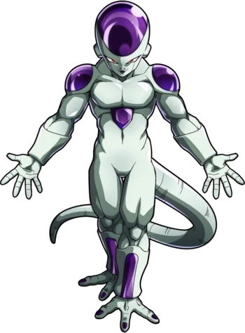 Placa Dragon ball Freeza dourado