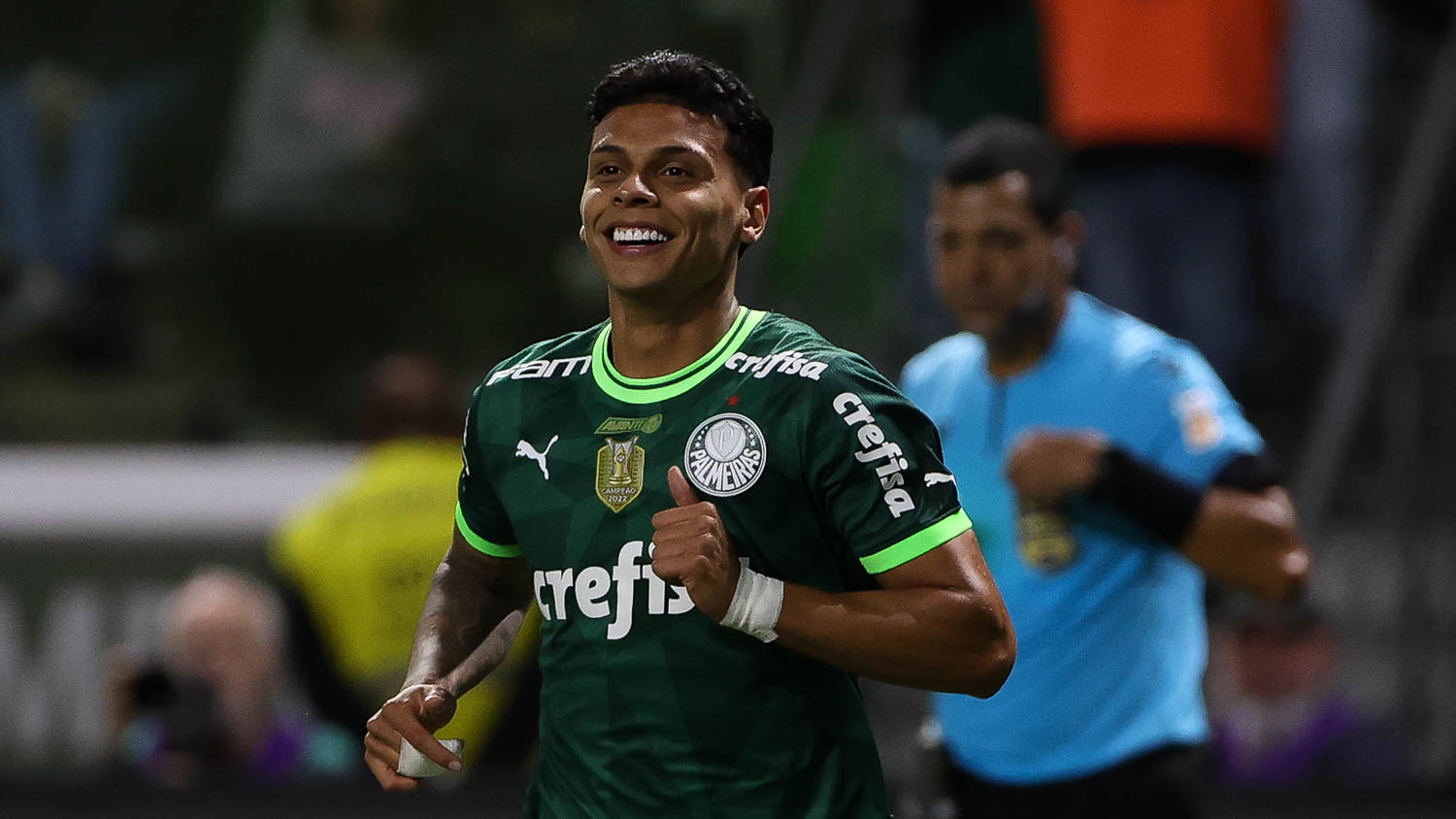 Richard Ríos Celebra Primeiro Gol Pelo Palmeiras 5691