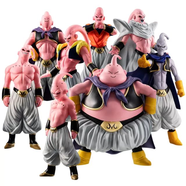 Majin forms - formas não vistas de majin boo!!!