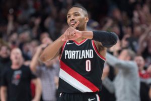 Damian Lillard, ídolo do Blazers, que pode estar de saída para o Heat.