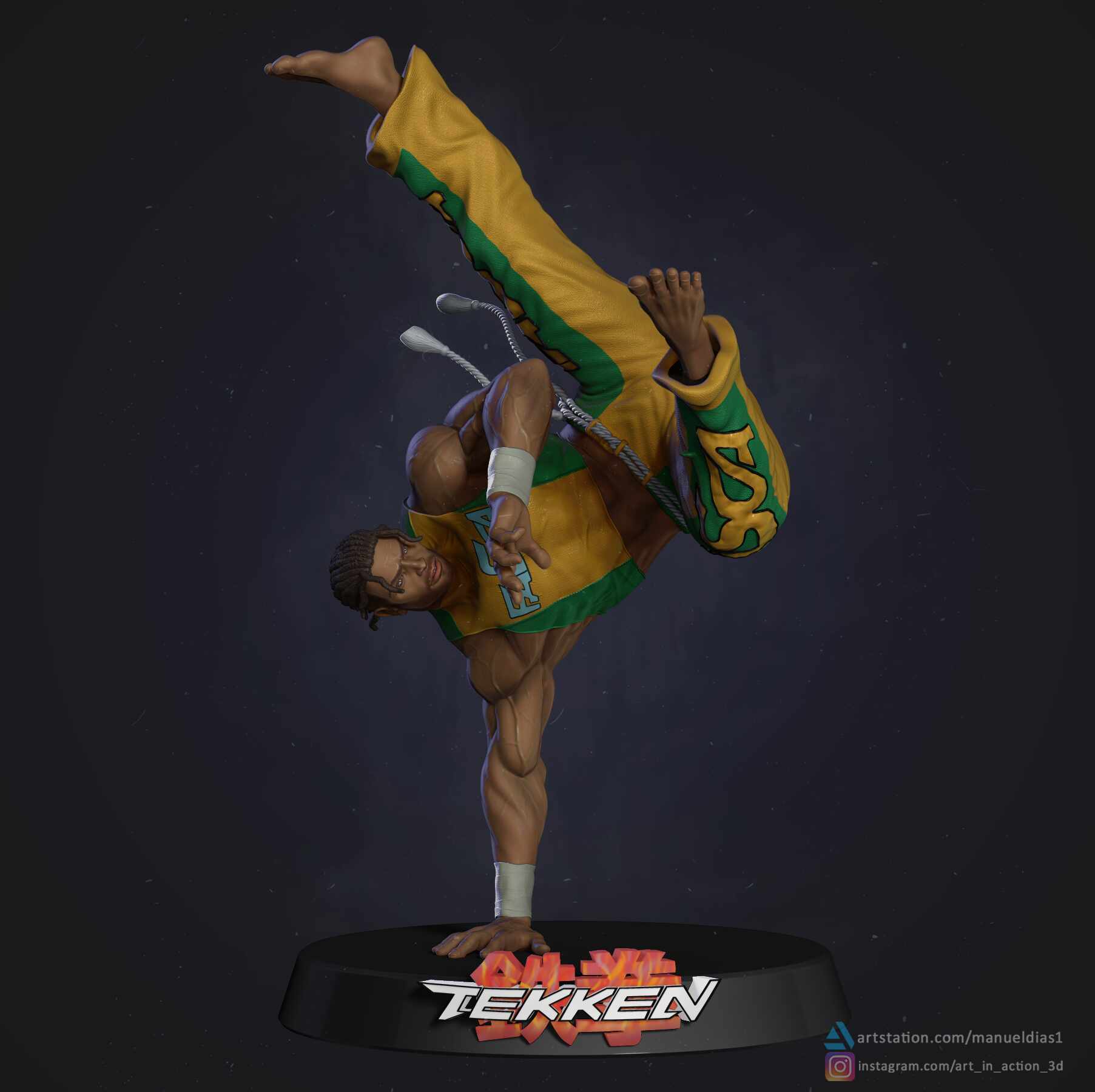 A história de Eddy Gordo, primeiro personagem brasileiro de Tekken