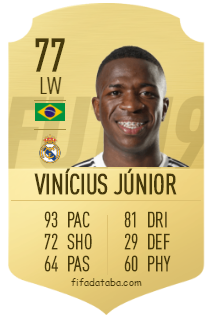 FIFA 19: Vinícius Júnior recebe carta de 'Craque do Futuro