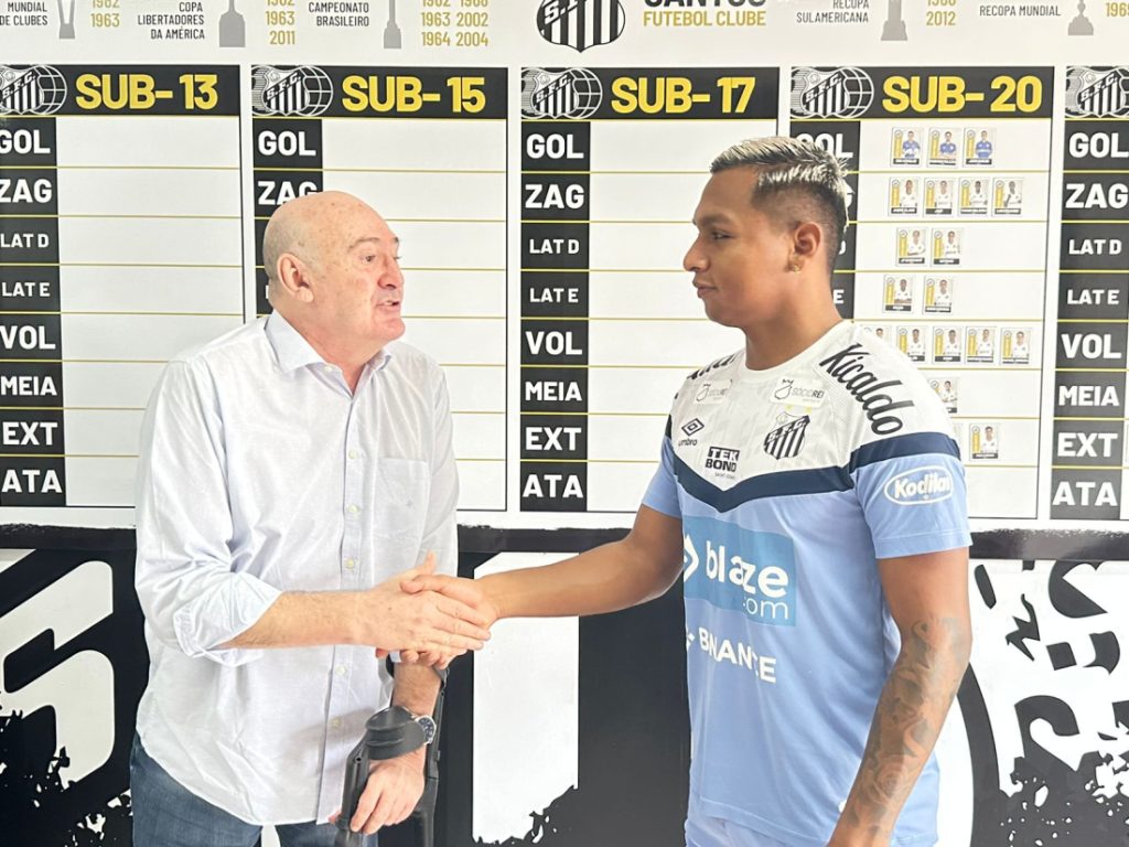 Alfredo Morelos é Anunciado Como Reforço Do Santos, Veja Detalhes