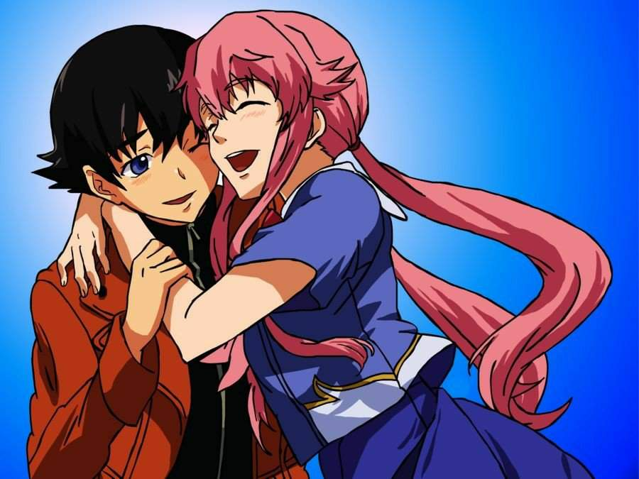 Amor anime casal PNG imagem