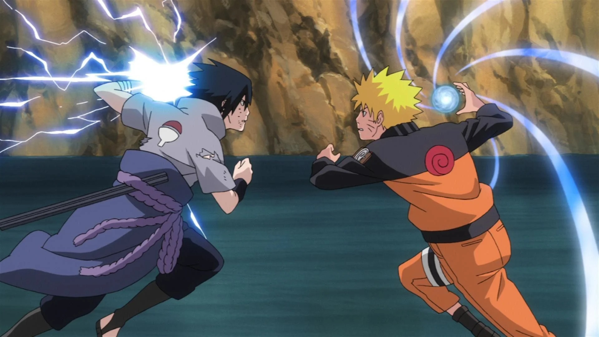 NARUTO VS SASUKE - A BATALHA FINAL (PARTE 01) - SHIPPUDEN DUBLADO EM P