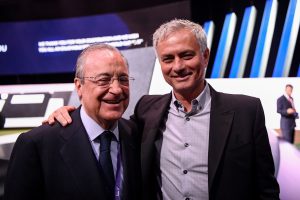 Mourinho e Florentino Perez