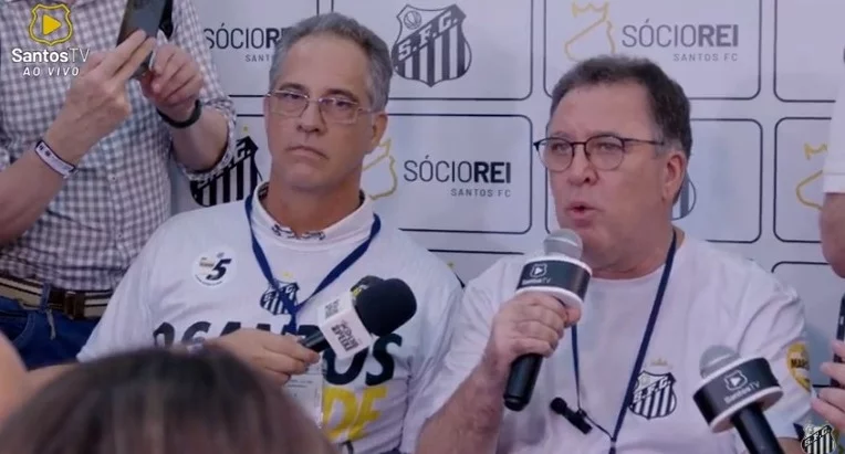 Marcelo Teixeira é eleito presidente do Santos, santos