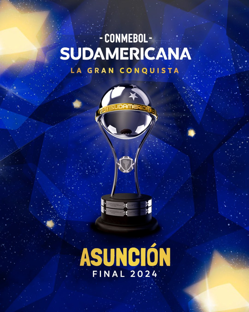 Presidente da Conmebol confirma final da Sulamericana 2024 em Assunção